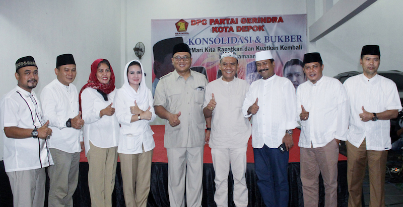 DPC Partai Gerindra Kota Depok Gelar Bukber dan Konsolidasi