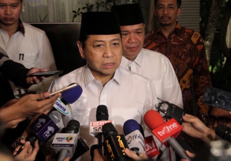 Kader Muda Golkar Sepakat Novanto Mundur dari Ketua Umum
