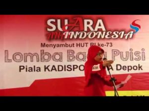 Natarina Kamila Ramadhani Berhasil Rebut Piala Kadisporyata Kota Depok