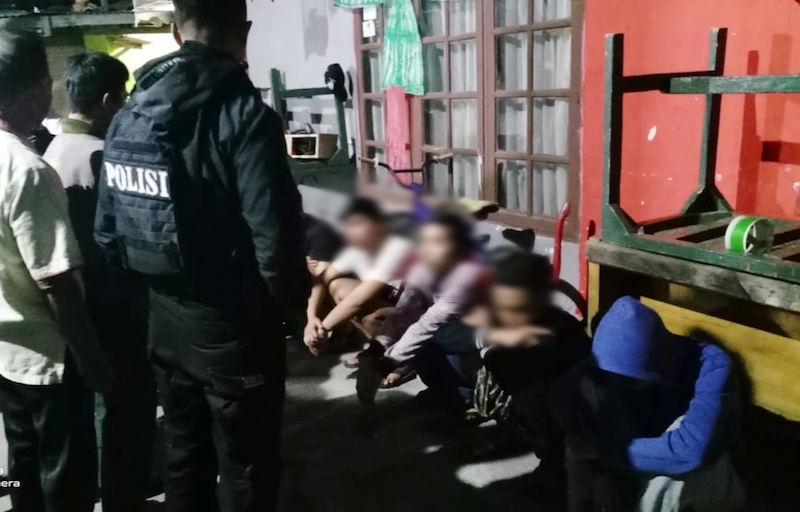 Bawa Sinte, Tujuh Remaja diamankan Tim Jaguar Polres Depok