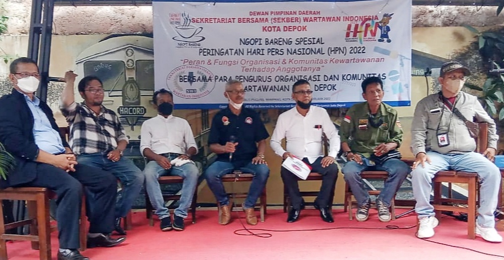 HPN 2022, Sekber Ajak Ngopi Bareng Ketua Organisasi dan Komunitas Wartawan