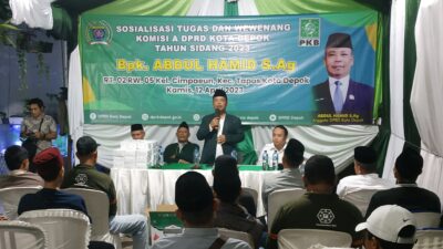 Datang ke Cimpaeun, Abdul Hamid Paparkan Tupoksi Kinerja DPRD