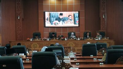 Rapat Paripurna DPRD Kembali di Gelar, 35 Anggota Dewan Turut Hadir