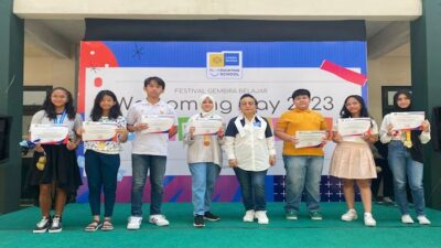 Meriahnya Parade Siswa Berprestasi di Welcoming Day 2023 Sekolah Cakra Buana Depok