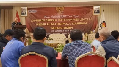 Jelang Pendaftaran Calon Kepala Daerah, KPU Depok Libatkan Media Informasi